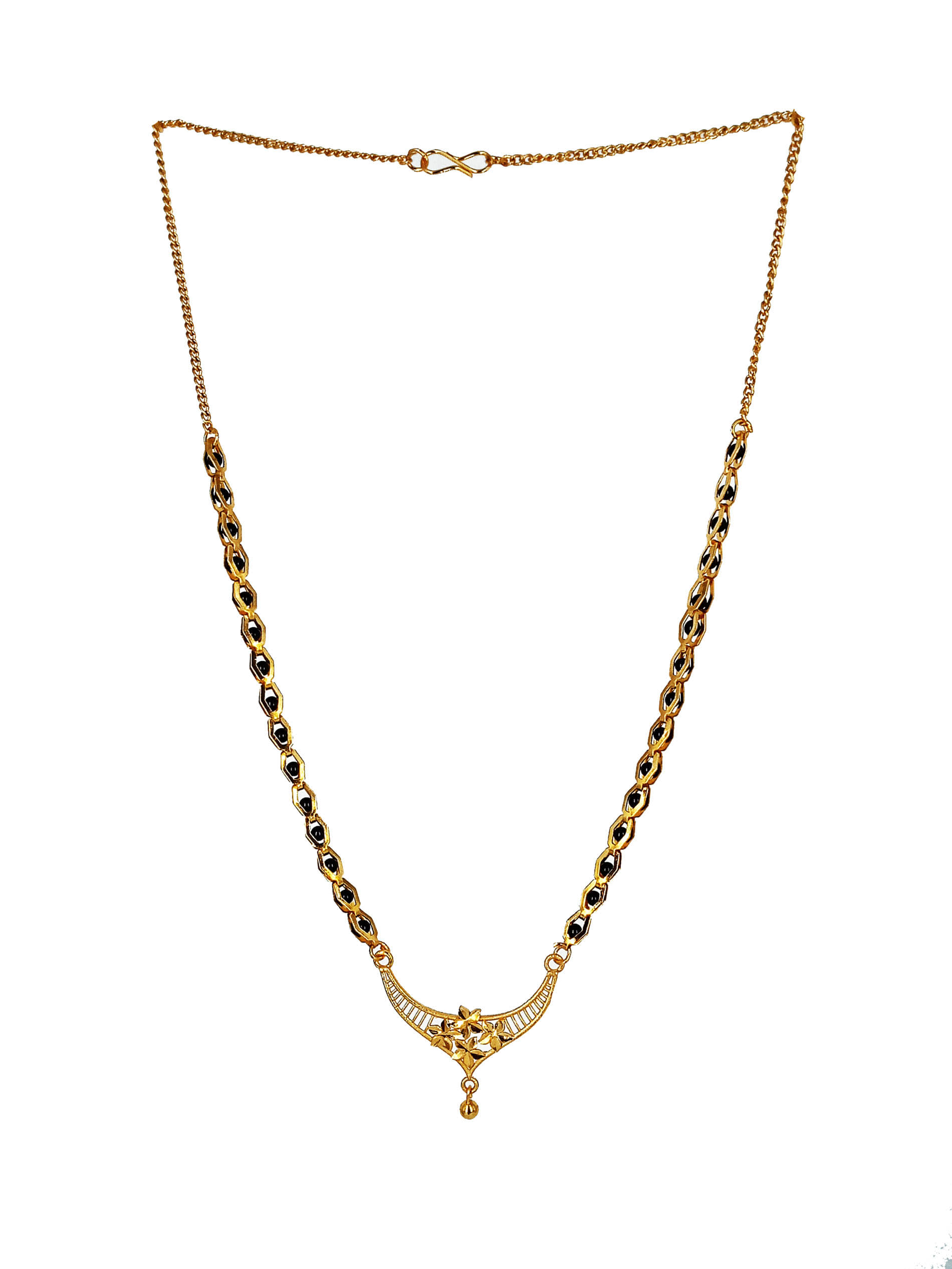 Shankhraj Mall Gold Plated Letest & Designer Mangalsutra For Women-100278