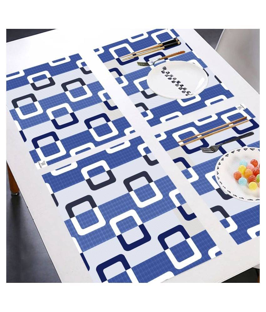    			E-Retailer Set of 6 PVC Table Mats