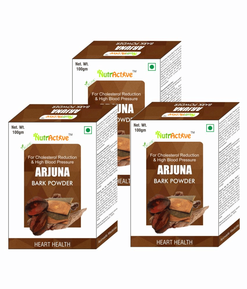 Nutractive Arjuna Bark Powder 100 Gm Pack of 3 Nutractive Arjuna Bark Powder 100 Gm Pack of 3