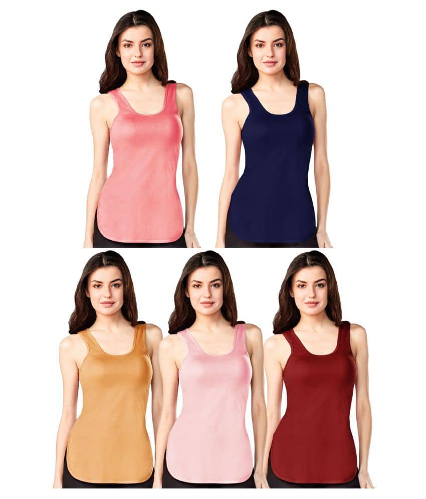Dixcy Cotton Camisoles - Multi Color