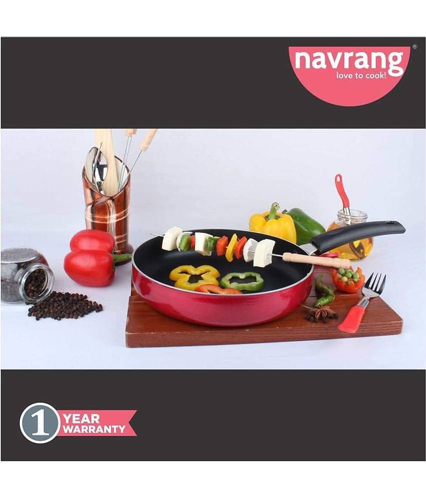 Navrang COMBO2 PC FRYPAN, 2 Piece Cookware Set