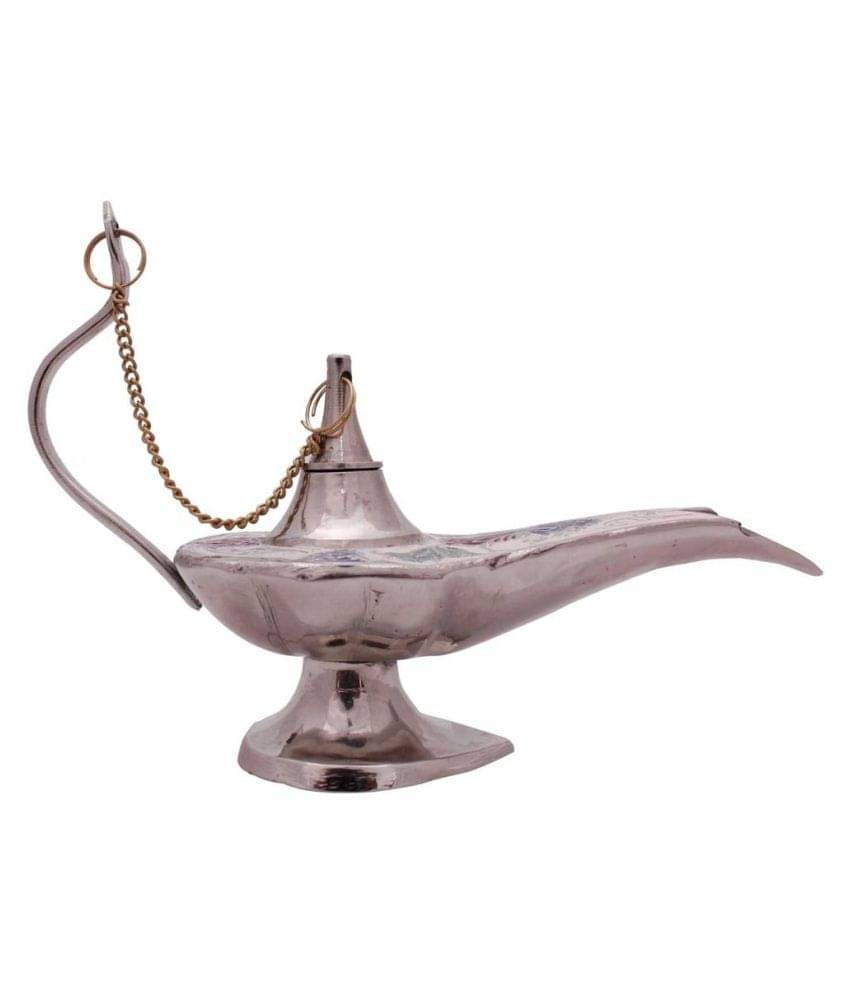 Nishtha Creations Multicolour White Metal Handicraft Showpiece - Pack of 1 Nishtha Creations Multicolour White Metal Handicraft Showpiece - Pack of 1