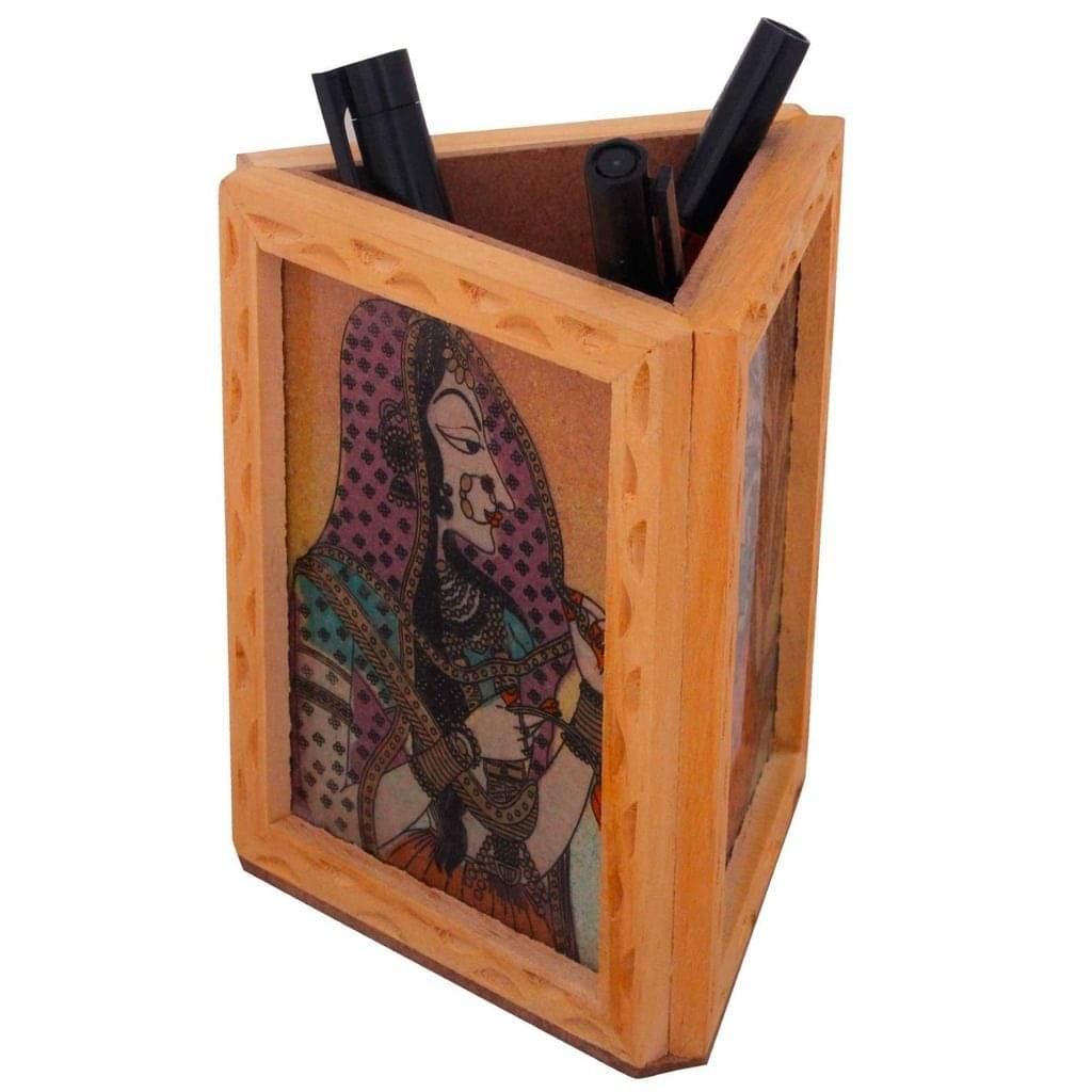Nishtha Creations Multicolour Wood Handicraft Showpiece - Pack of 1 Nishtha Creations Multicolour Wood Handicraft Showpiece - Pack of 1