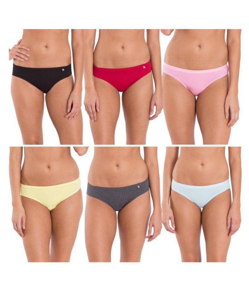 Jockey Cotton Lycra Bikini Panties     			Jockey Cotton Lycra Bikini Panties