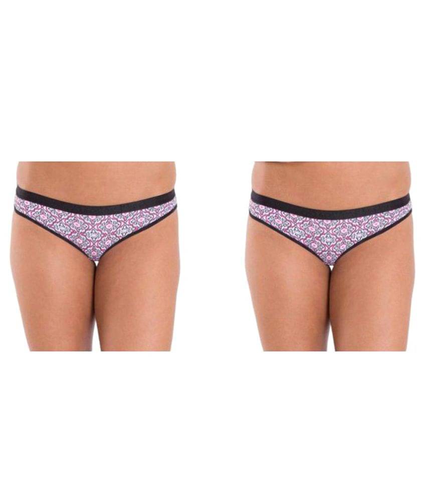 Jockey Cotton Lycra Bikini Panties     			Jockey Cotton Lycra Bikini Panties
