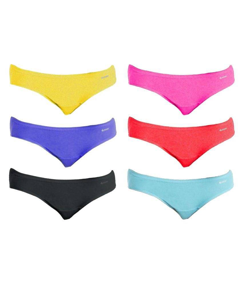 Jockey Cotton Lycra Bikini Panties     			Jockey Cotton Lycra Bikini Panties