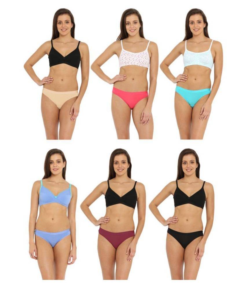 Jockey Cotton Lycra Bikini Panties     			Jockey Cotton Lycra Bikini Panties