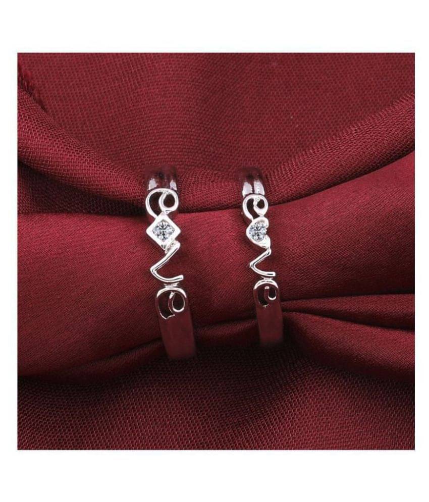     			Silver Shine - Silver Rings (Pack of 1)