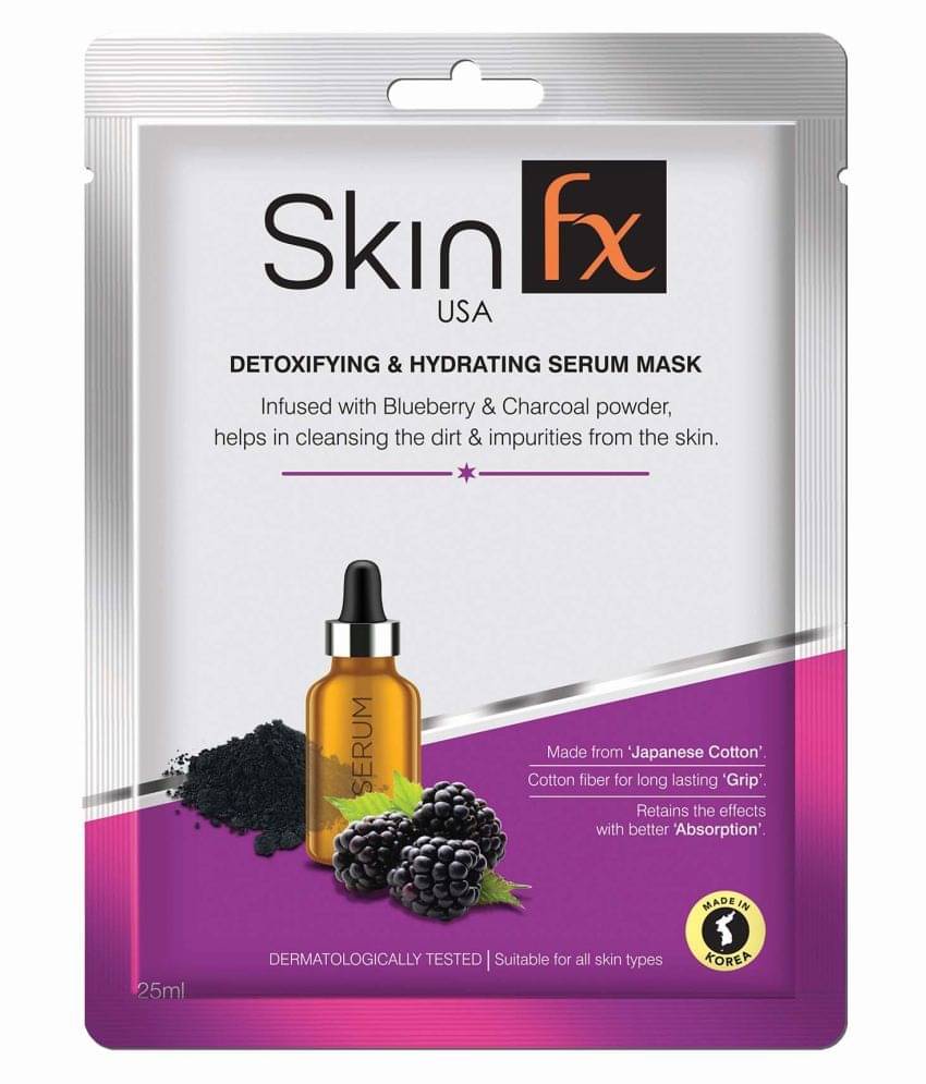     			Skin Fx Face Sheet Mask Masks 125 ml Pack of 6