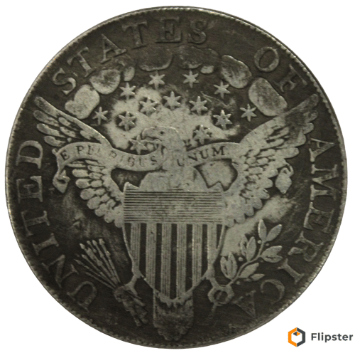     			1 Dollar 1799 -"Draped Bust Dollar" Liberty Heraldic Eagle United States Coin