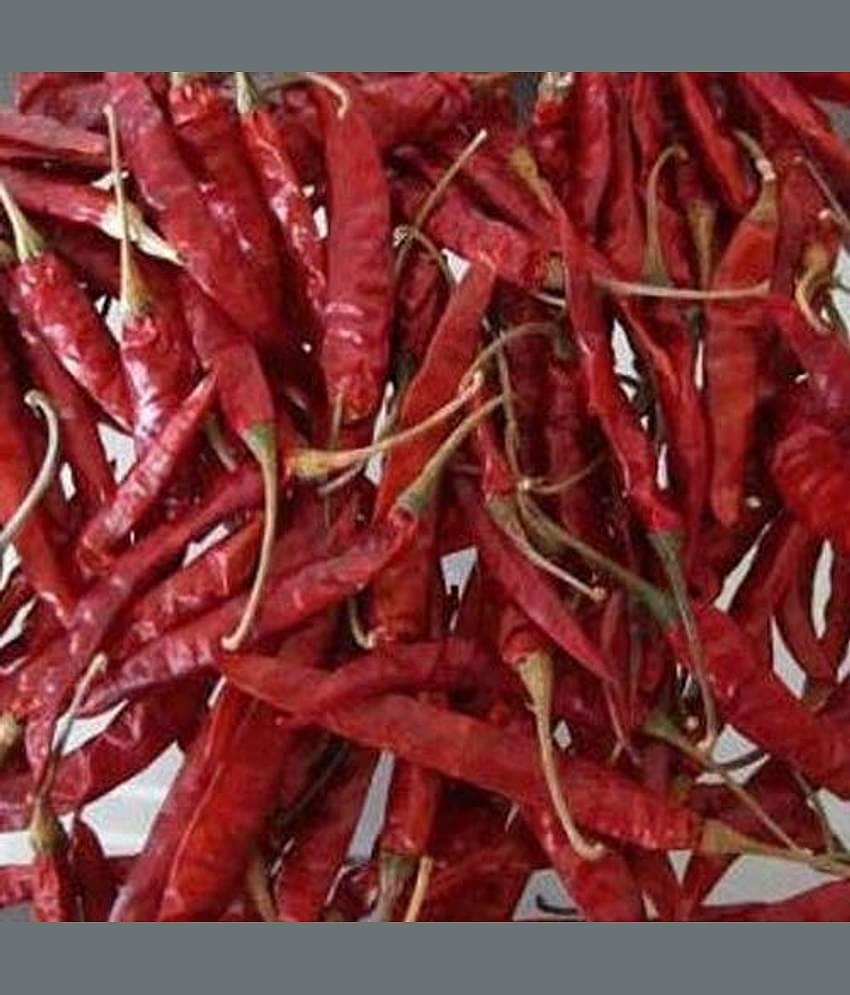 UPPAL SONS RED CHILLY TEJA WITH STEM 800 gm