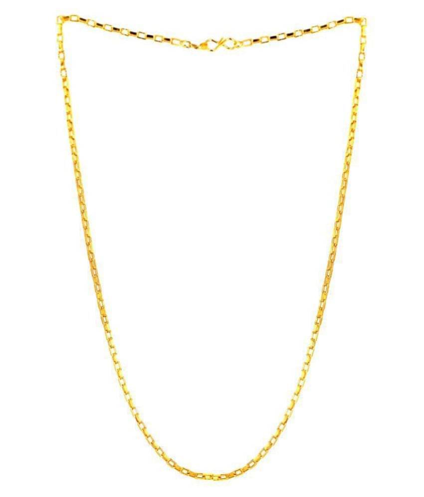 DARE BY GOLDEN ERA Gold Plated Chain ( Set of 1 ) DARE BY GOLDEN ERA Gold Plated Chain ( Set of 1 )