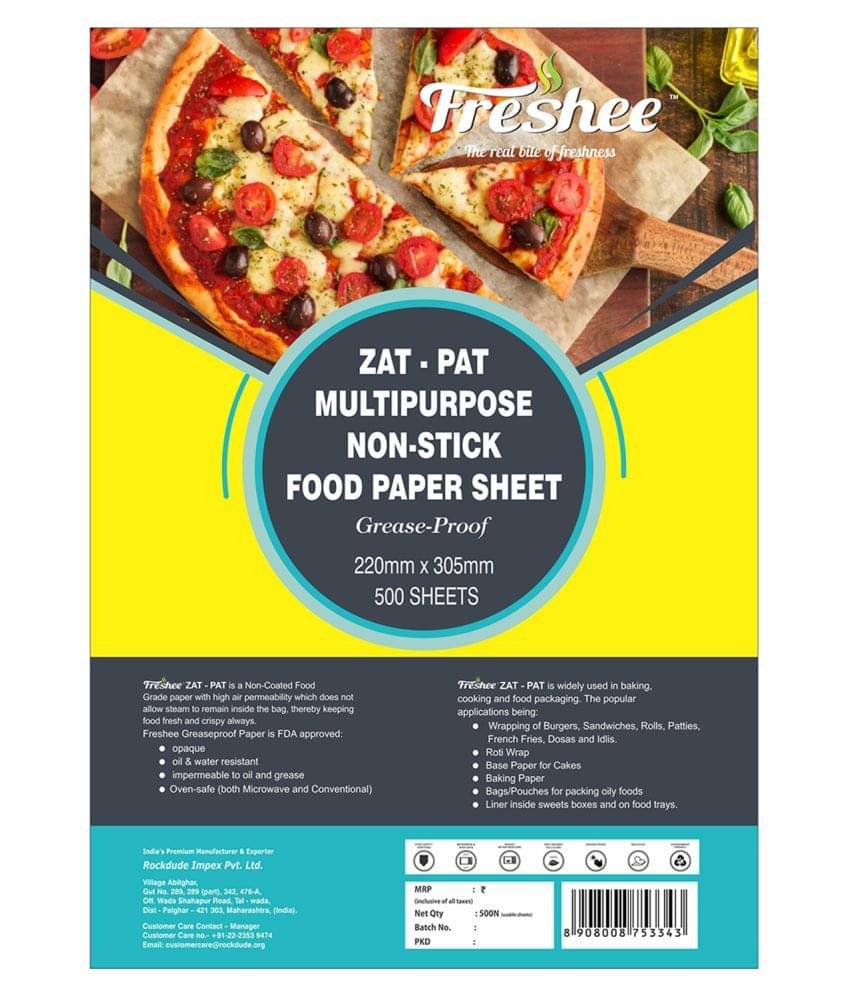     			Freshee Greaseproof Paper Pre Cut Sheets 220m x 200mm