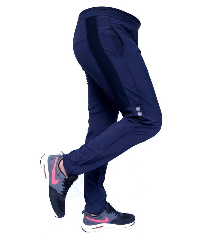 RANBOLT NAVY SPORTSWEAR TRACKPANTS FOR GYM, YOGA - Track Pants | Buy online on ZillyBuy