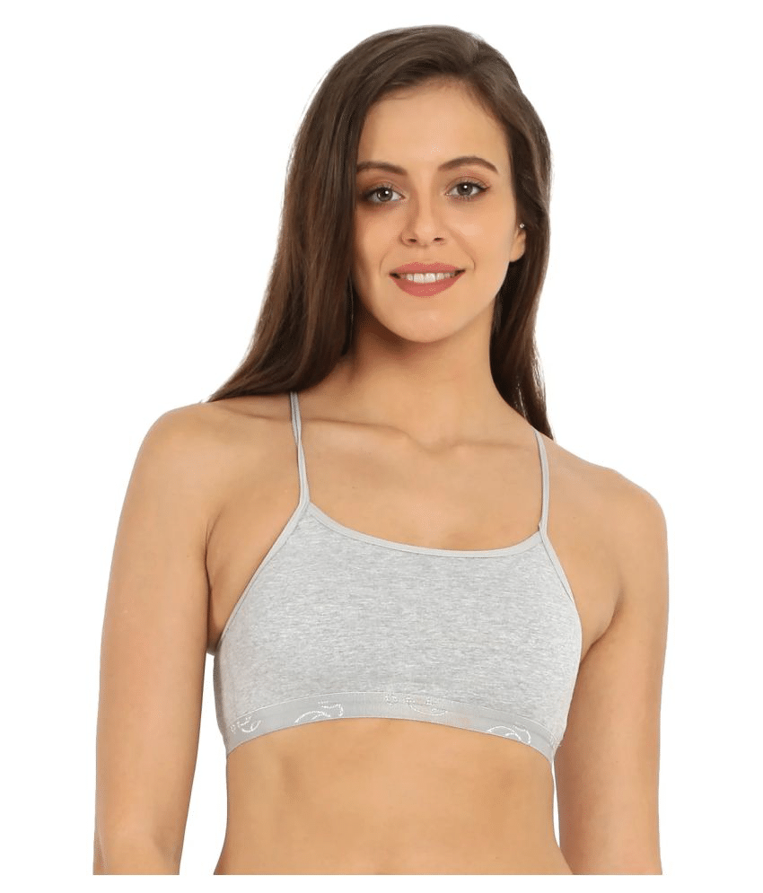 Jockey Cotton Cami bra - Grey Jockey Cotton Cami bra - Grey
