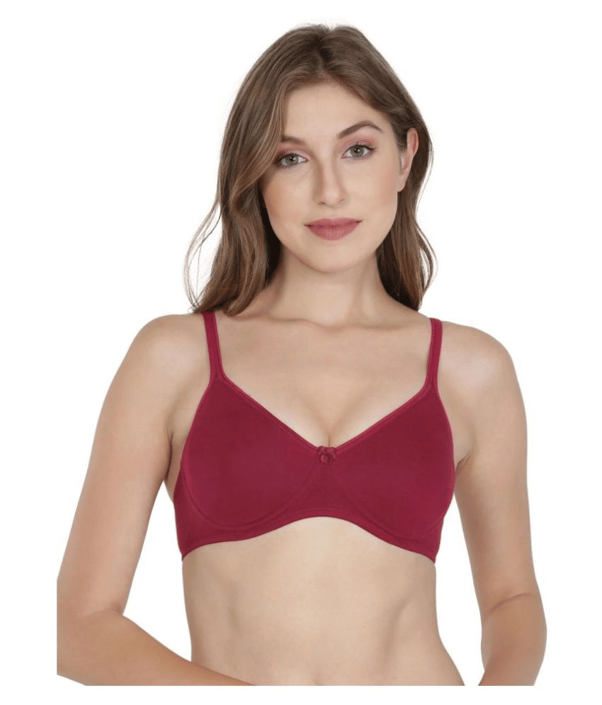     			Jockey Cotton Shaping Bra - Red