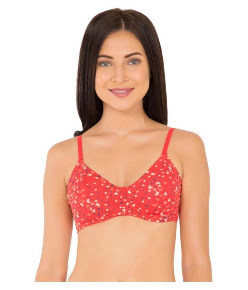     			Jockey Cotton Shaping Bra - Red