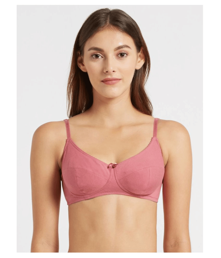     			Jockey Cotton T-Shirt Bra - Beige