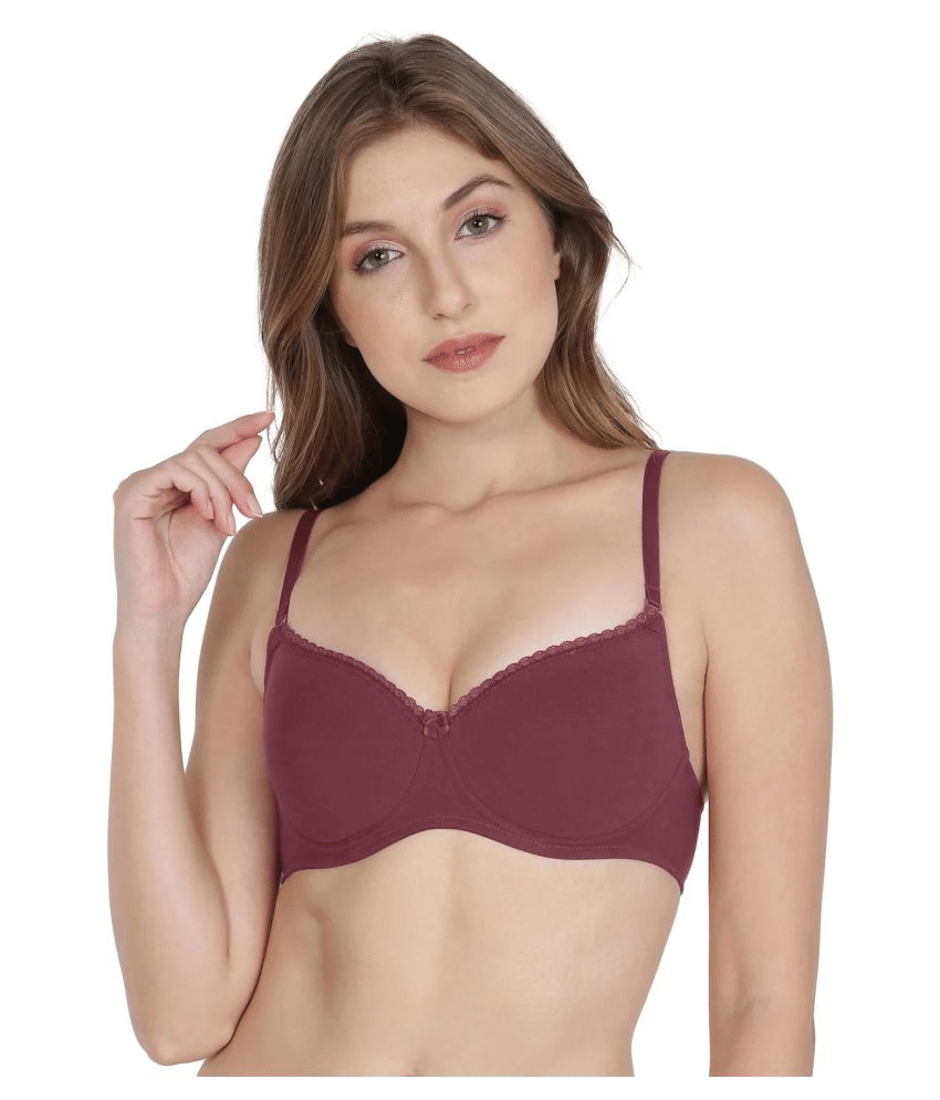     			Jockey Cotton T-Shirt Bra - Beige