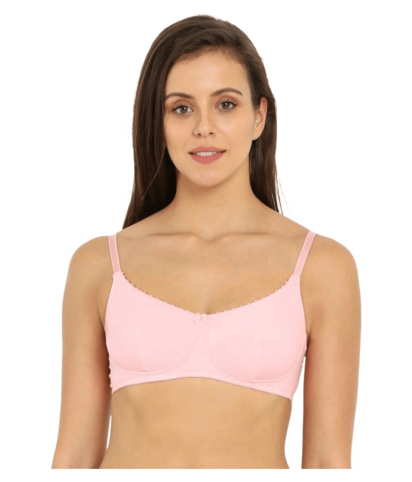     			Jockey Cotton T-Shirt Bra - Pink