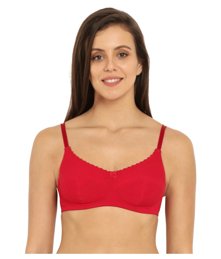 Jockey Cotton T-Shirt Bra - Red