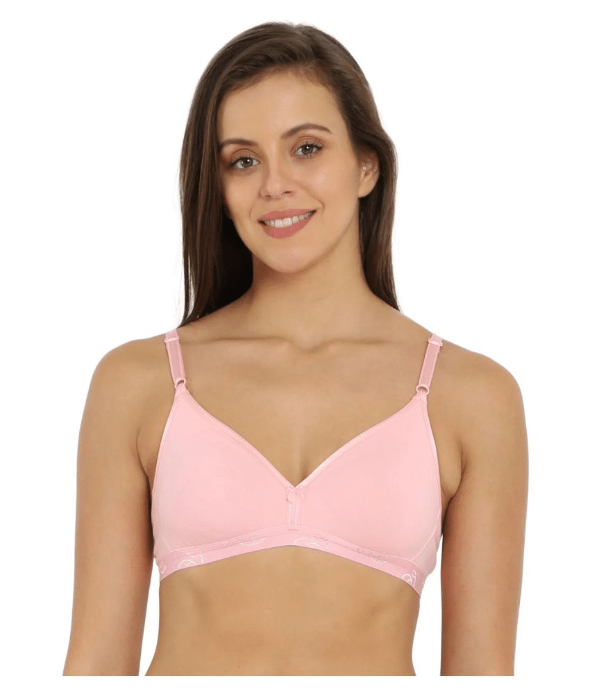     			Jockey Cotton Teenage Bra - Pink