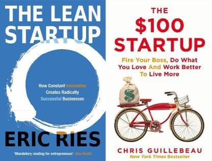 Set Of 2 Books The Lean Startup + The ,100 Startup (Paperback, Eric Ries, Chris Guillebeau) Set Of 2 Books The Lean Startup + The ,100 Startup (Paperback, Eric Ries, Chris Guillebeau)