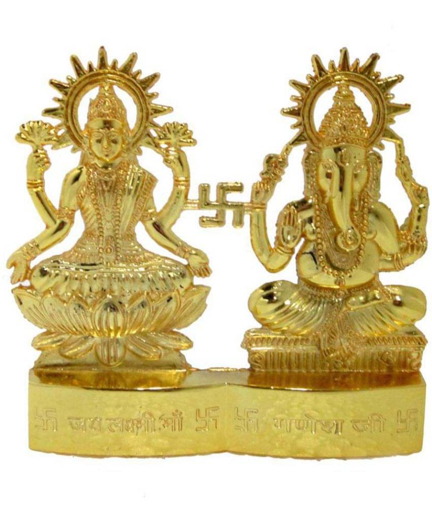     			Trishakti Emterprises Laxmi Ganesh Brass Idol