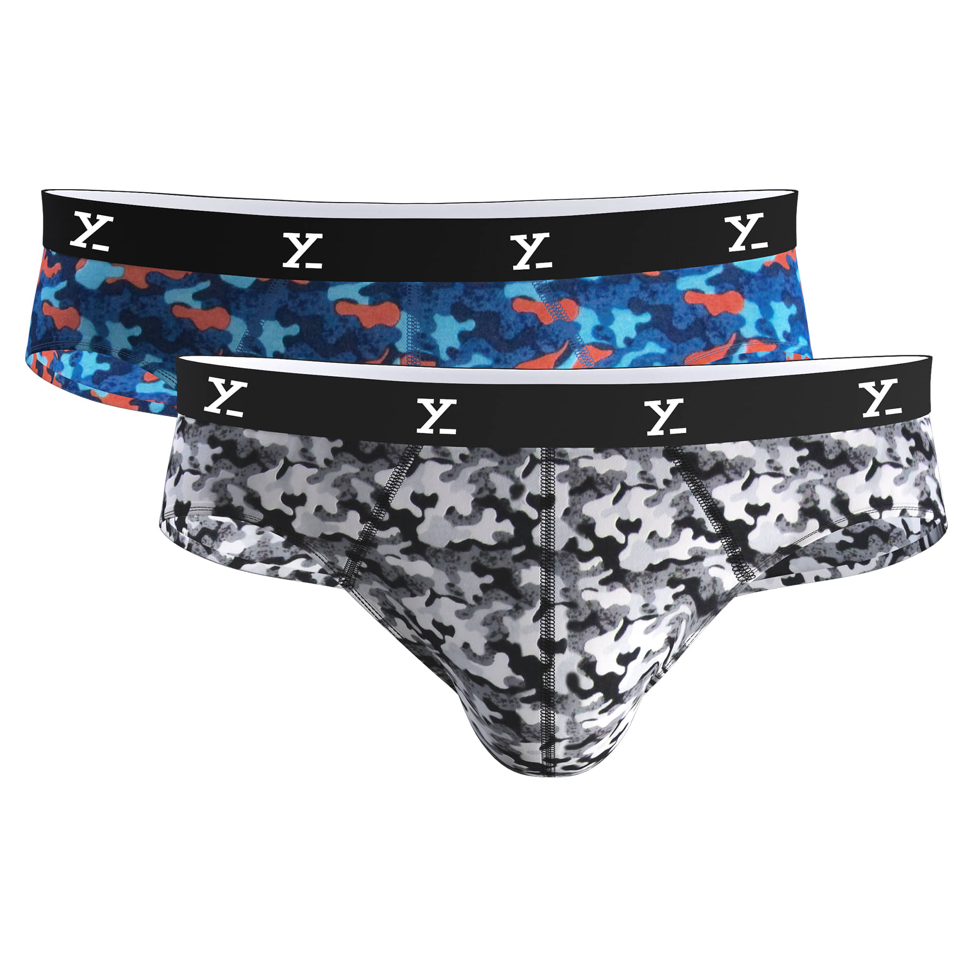 XYXX Pack of 2 Modal Briefs For Men's ( Multicolor )