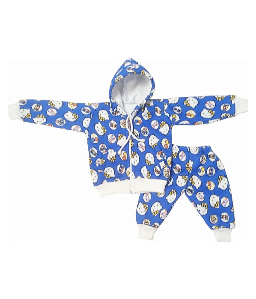 harshvardhanmart Unisex for Baby Fleece ( Blue )
