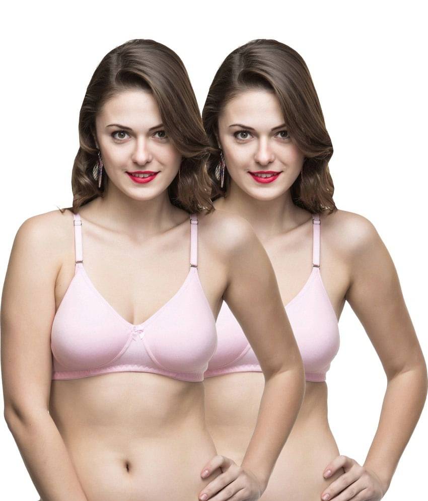 COLLEGE GIRL Cotton T-Shirt bra - Pink COLLEGE GIRL Cotton T-Shirt bra - Pink