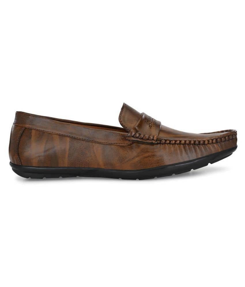 Prolific Brown Loafers - Formal Shoes | Buy online on ZillyBuy