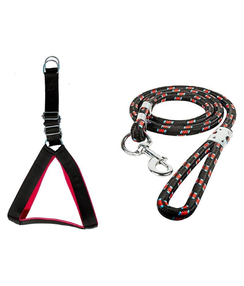    			Tame Love Combo Harness and Leash Dog Rope for Training for all heavy breed with Strong Cast Hook (18mm)