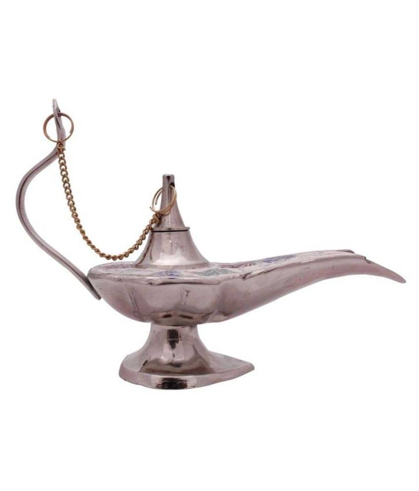 ASHISH UNIQUETREND Multicolour White Metal Handicraft Showpiece - Pack of 1 ASHISH UNIQUETREND Multicolour White Metal Handicraft Showpiece - Pack of 1