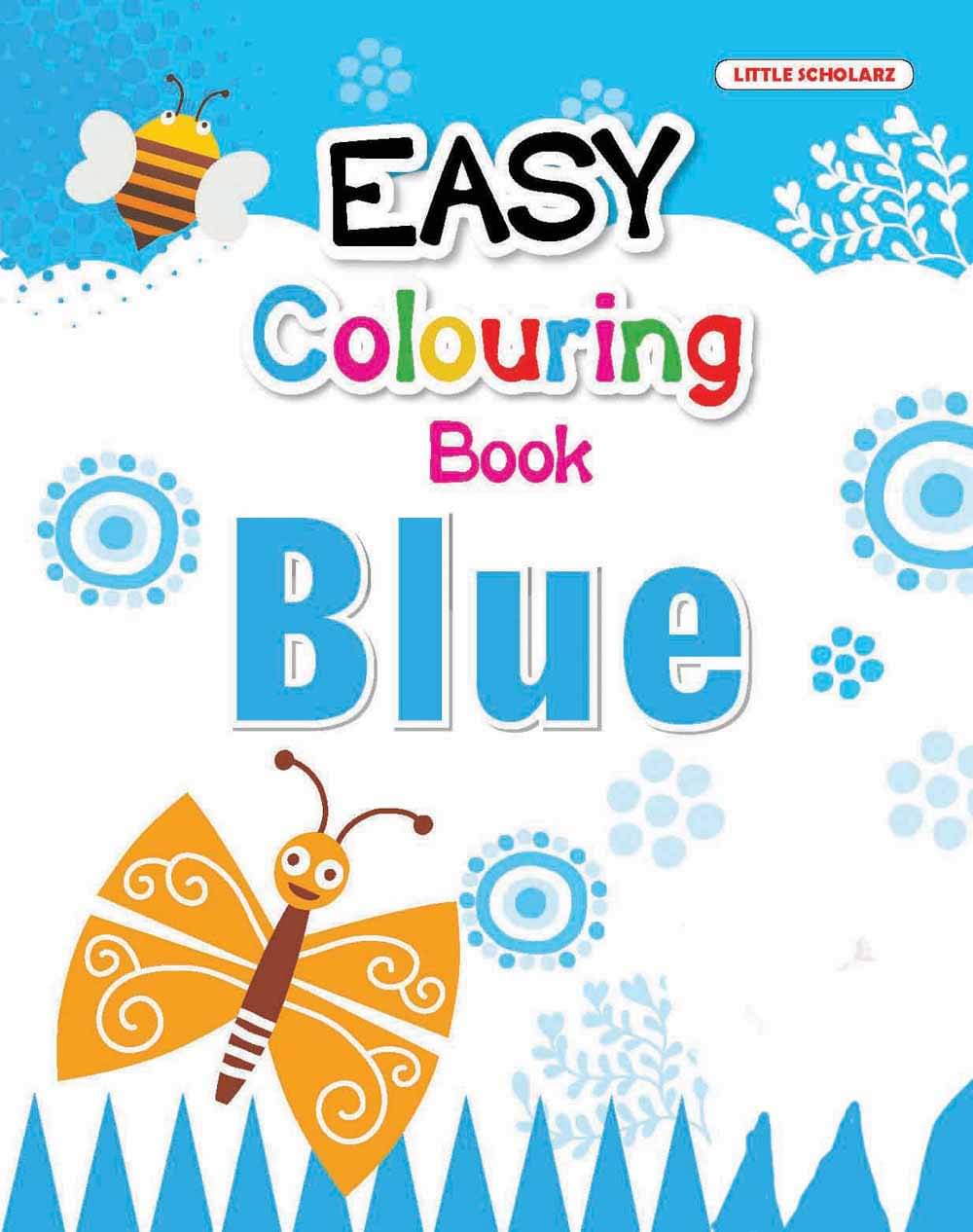 Easy Colouring Book (Blue) Easy Colouring Book (Blue)