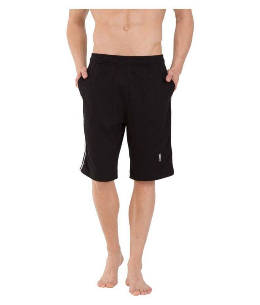     			Jockey Black Boxer - Single Pack