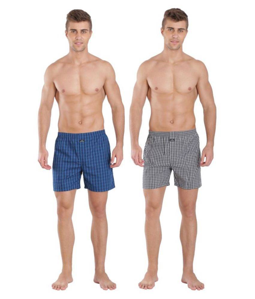     			Jockey Multi Boxer - Pack of 2