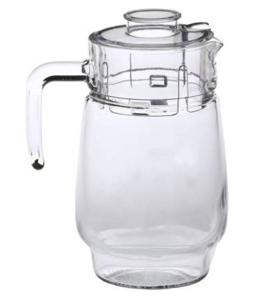     			Somil Glass Jug, Transparent, Pack Of 1, 1800 ml