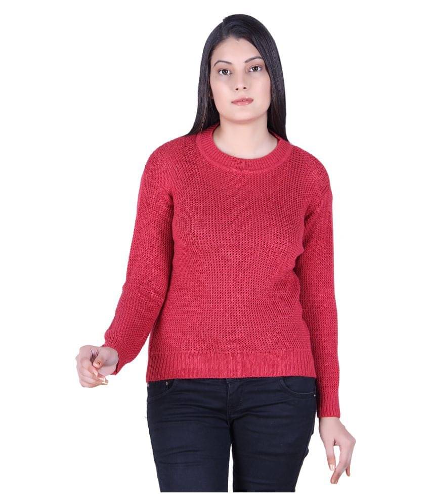 Ogarti Acrylic Rust Pullovers Ogarti Acrylic Rust Pullovers