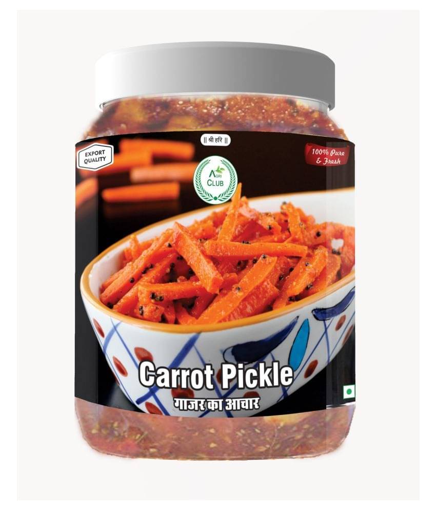     			AGRI CLUB Gajar Achar(Carrot) Pickle 750 g
