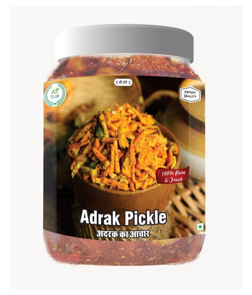 AGRI CLUB Ginger(Adrak Achar) Pickle 750 g     			AGRI CLUB Ginger(Adrak Achar) Pickle 750 g