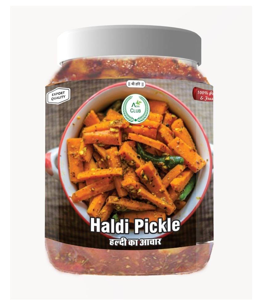 Agri Club Turmeric Pickle, Haldi Achar 750gm     			Agri Club Turmeric Pickle, Haldi Achar 750gm