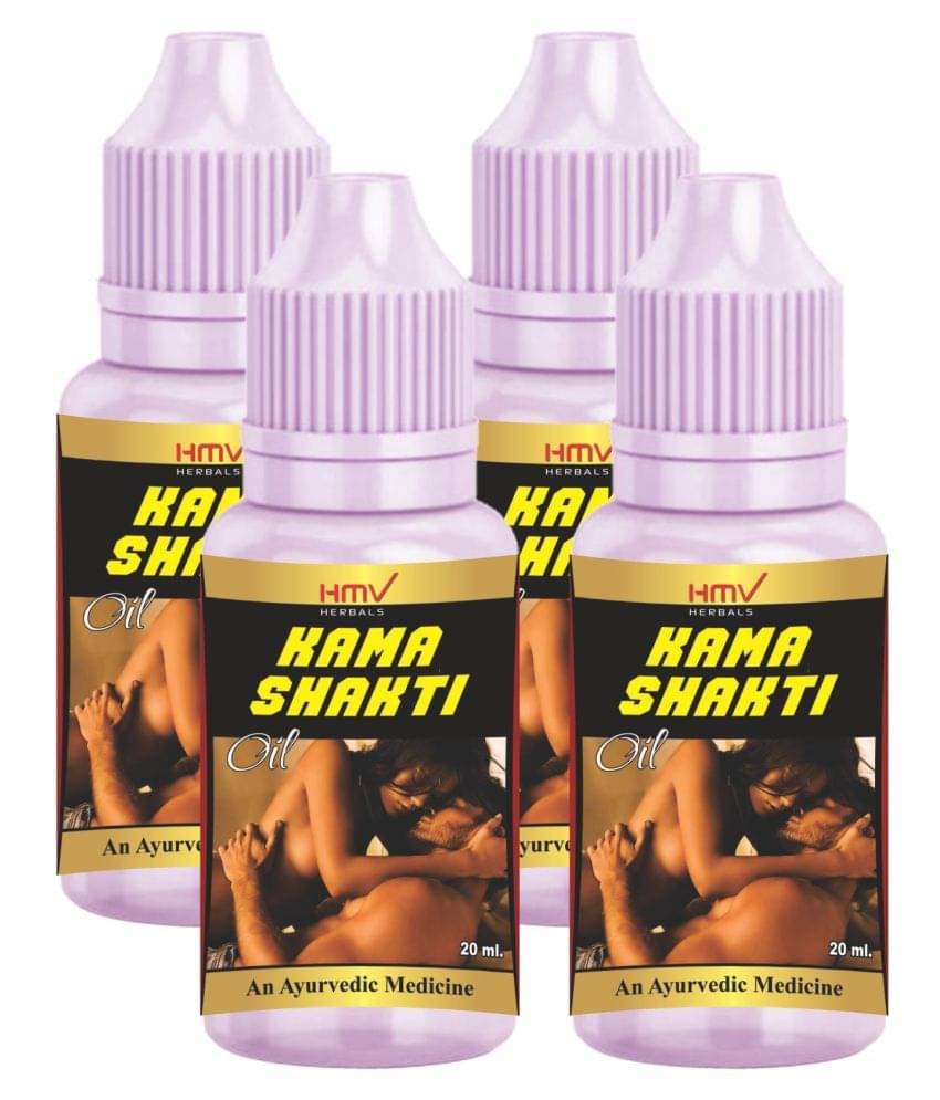HMV Herbals Kama Shakti Men Power Herbal Oil 80 ml Pack Of 4 HMV Herbals Kama Shakti Men Power Herbal Oil 80 ml Pack Of 4