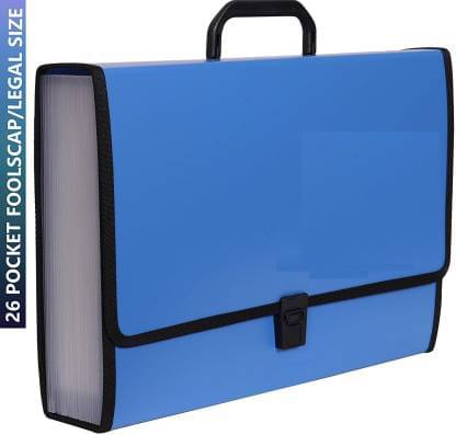     			pps Blue Document Bag ( Pack of 1 )