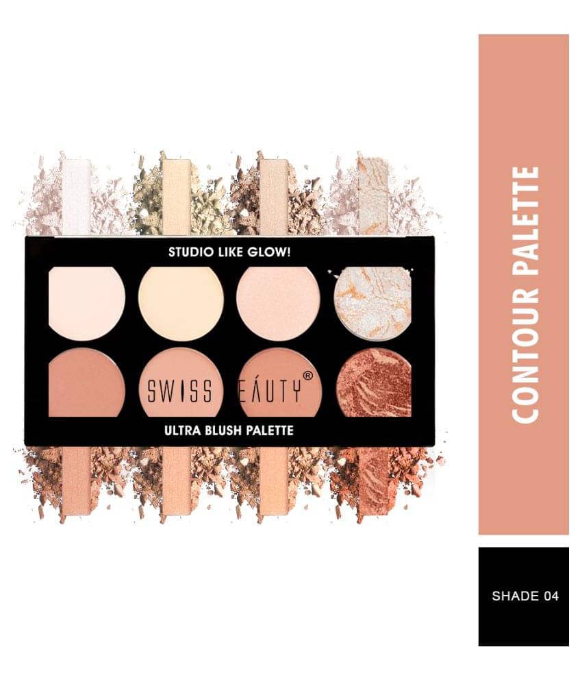     			Swiss Beauty Ultra Blush Palette (Shade-04), 16gm
