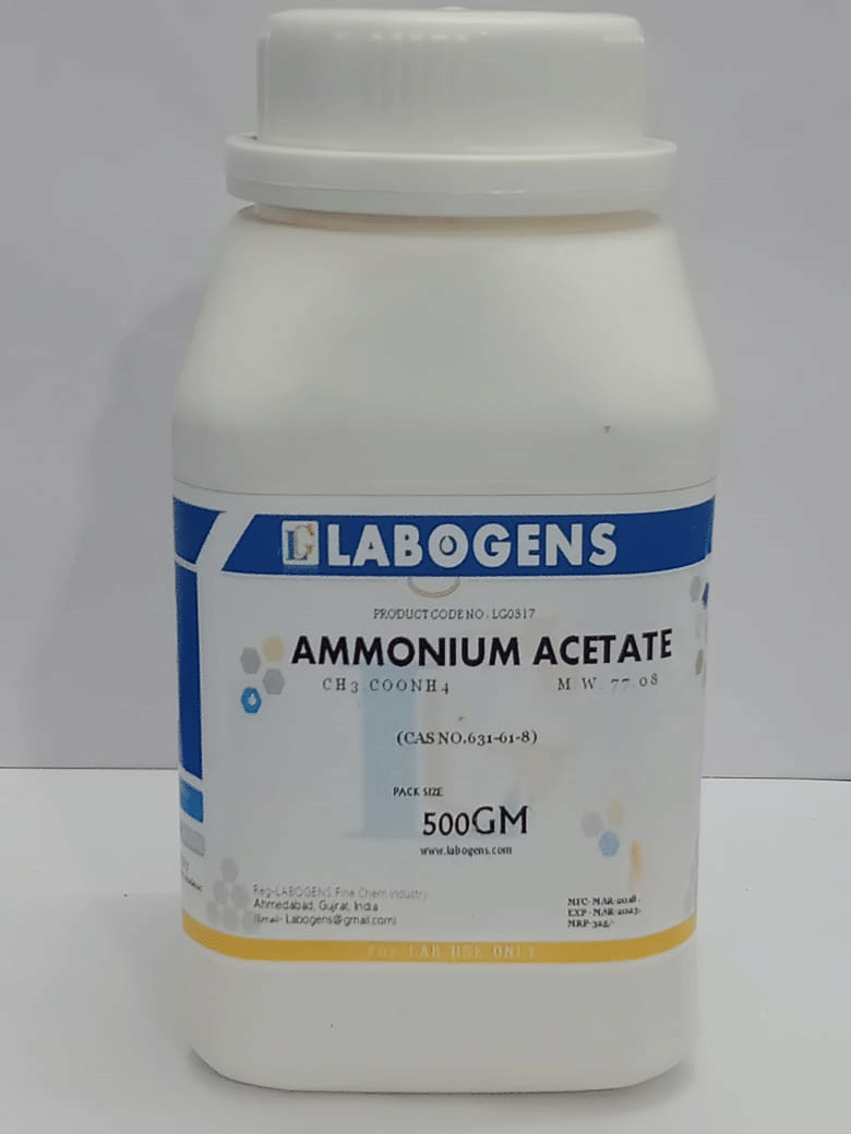     			LABOGENS AMMONIUM ACETATE  500GM