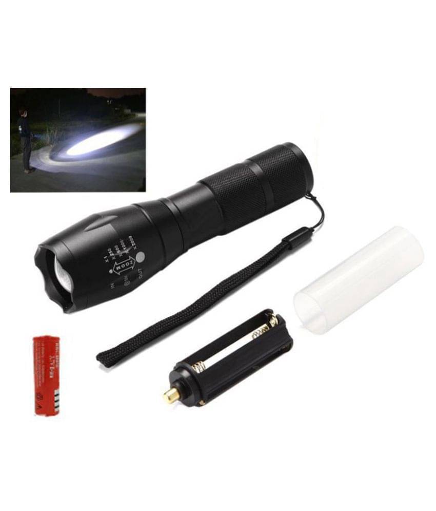 UC Zoomable flashlight high power led torch 14W Flashlight Torch - Pack of 1 UC Zoomable flashlight high power led torch 14W Flashlight Torch - Pack of 1