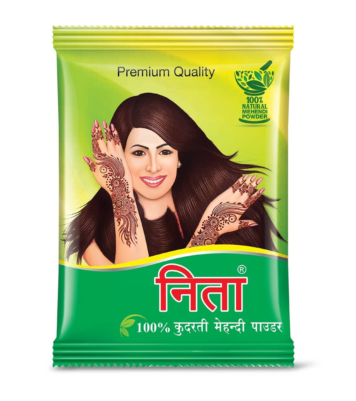     			Neeta Mehendi Powder 500g Pack of 2, 100% Natural Henna Mehandi Powder for Hair, Hand & Feet