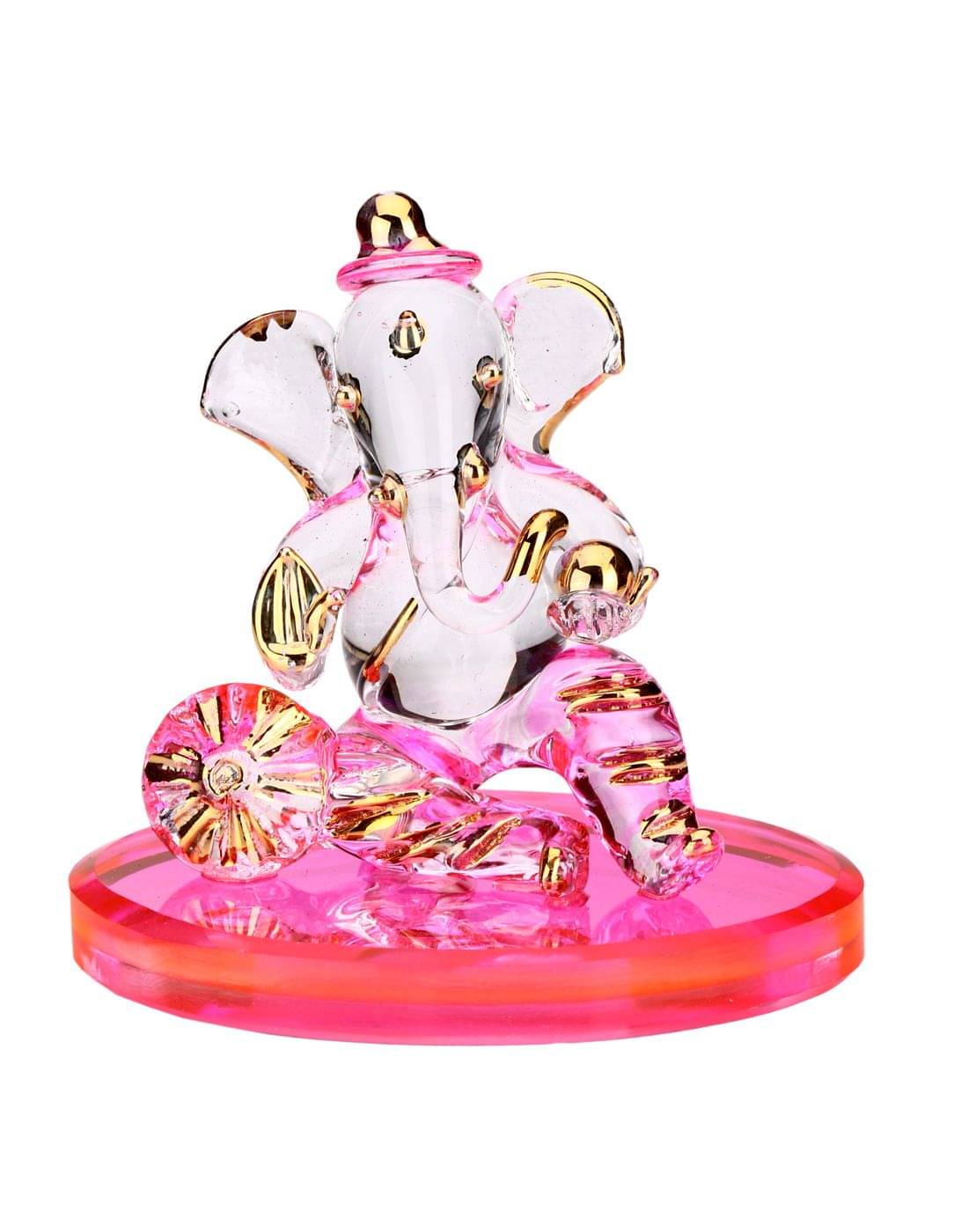     			AFAST Multicolour Glass Handicraft Showpiece - Pack of 1