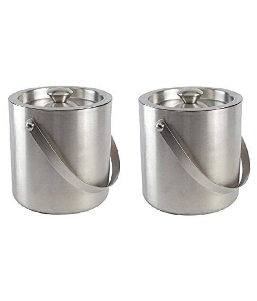     			Dynore Stainless Steel Double Walled Ice Bucket